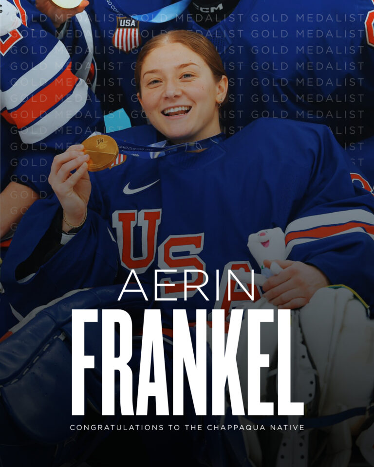 Westchester Cheers on Aerin Frankel as Women Win Gold in Hockey