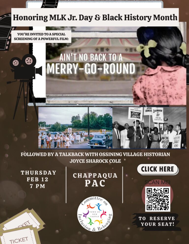 Documentary Screening of Ain’t No Back to a Merry-Go-Round -Feb. 12-Chappaqua PAC