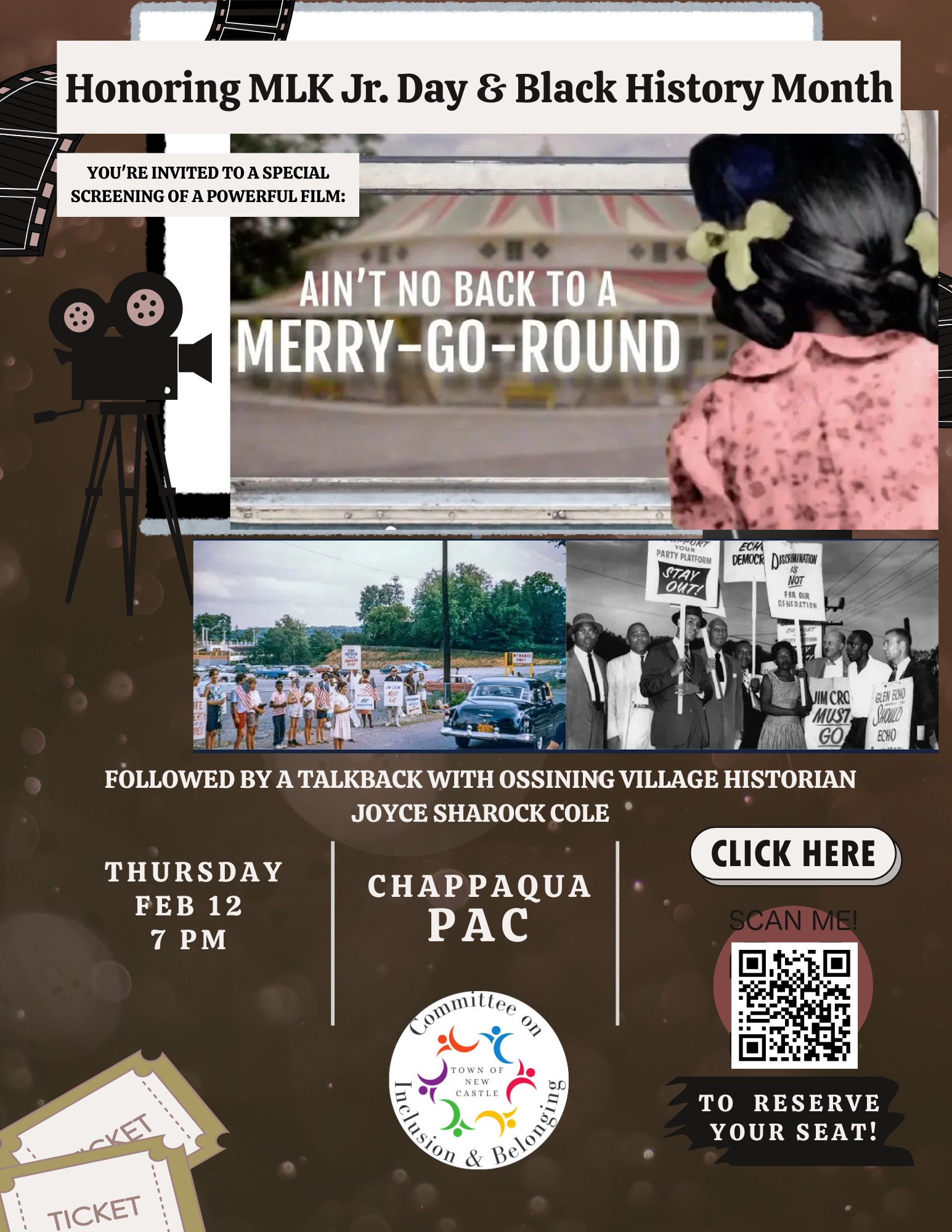 Documentary Screening of Ain’t No Back to a Merry-Go-Round -Feb. 12-Chappaqua PAC Documentary Screening of Ain’t No Back to a Merry-Go-Round -Feb. 12-Chappaqua PAC