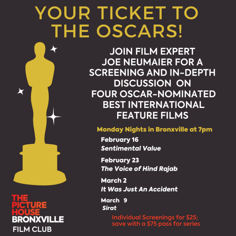 YOUR TICKET TO THE OSCARS FILM CLUB SERIES KICKS OFF FEBRUARY 16TH