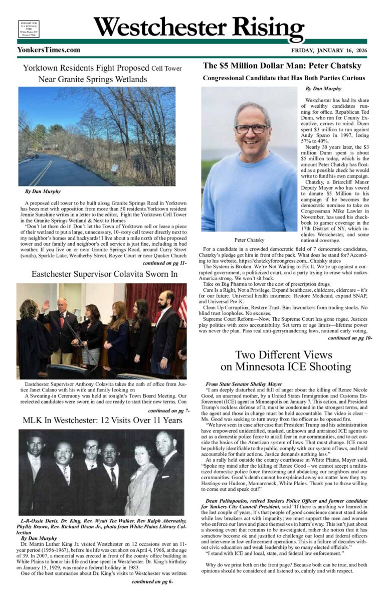Westchester Rising January 16, 2026 PDF