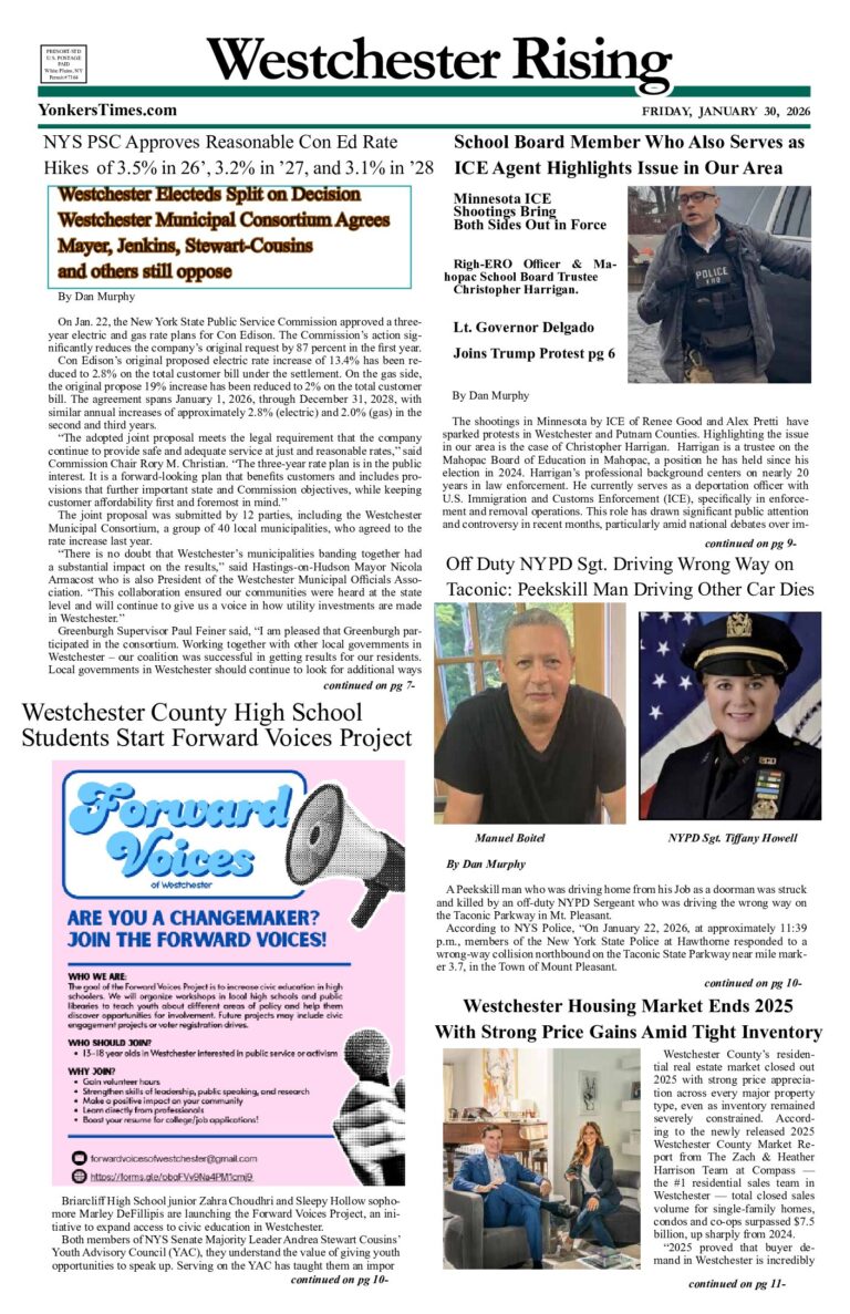 Westchester Rising January 30, 2026 PDF