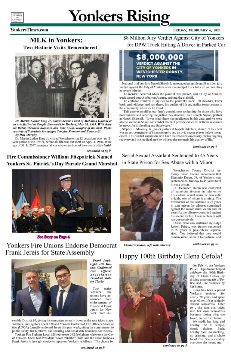 Yonkers Rising February 6, 2026 PDF