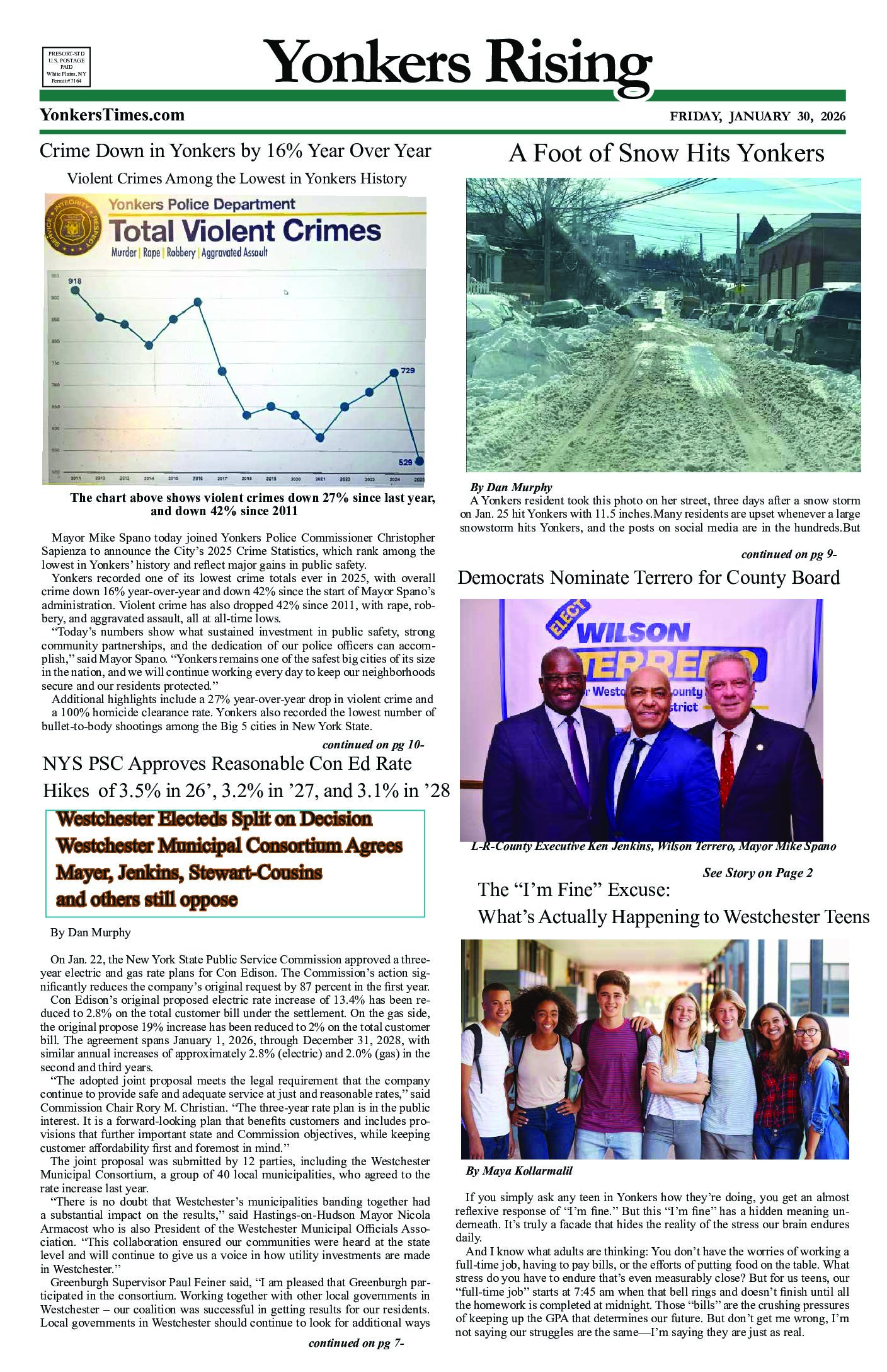 Yonkers Rising January 30, 2026 PDF Yonkers Rising January 30, 2026 PDF