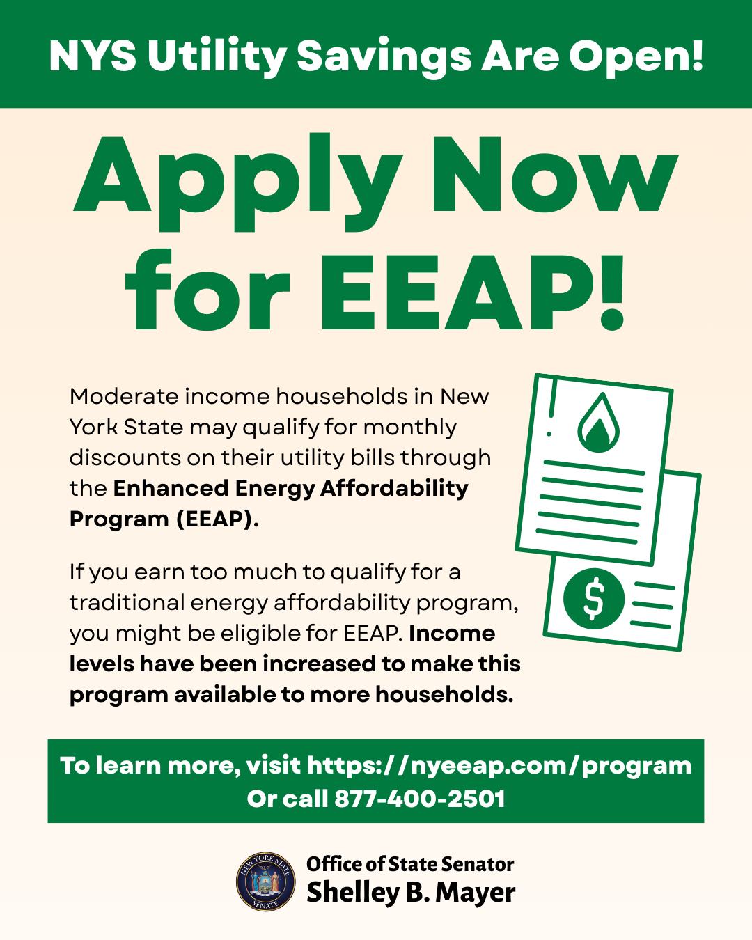 NYS Utility Savings are Open NYS Utility Savings are Open