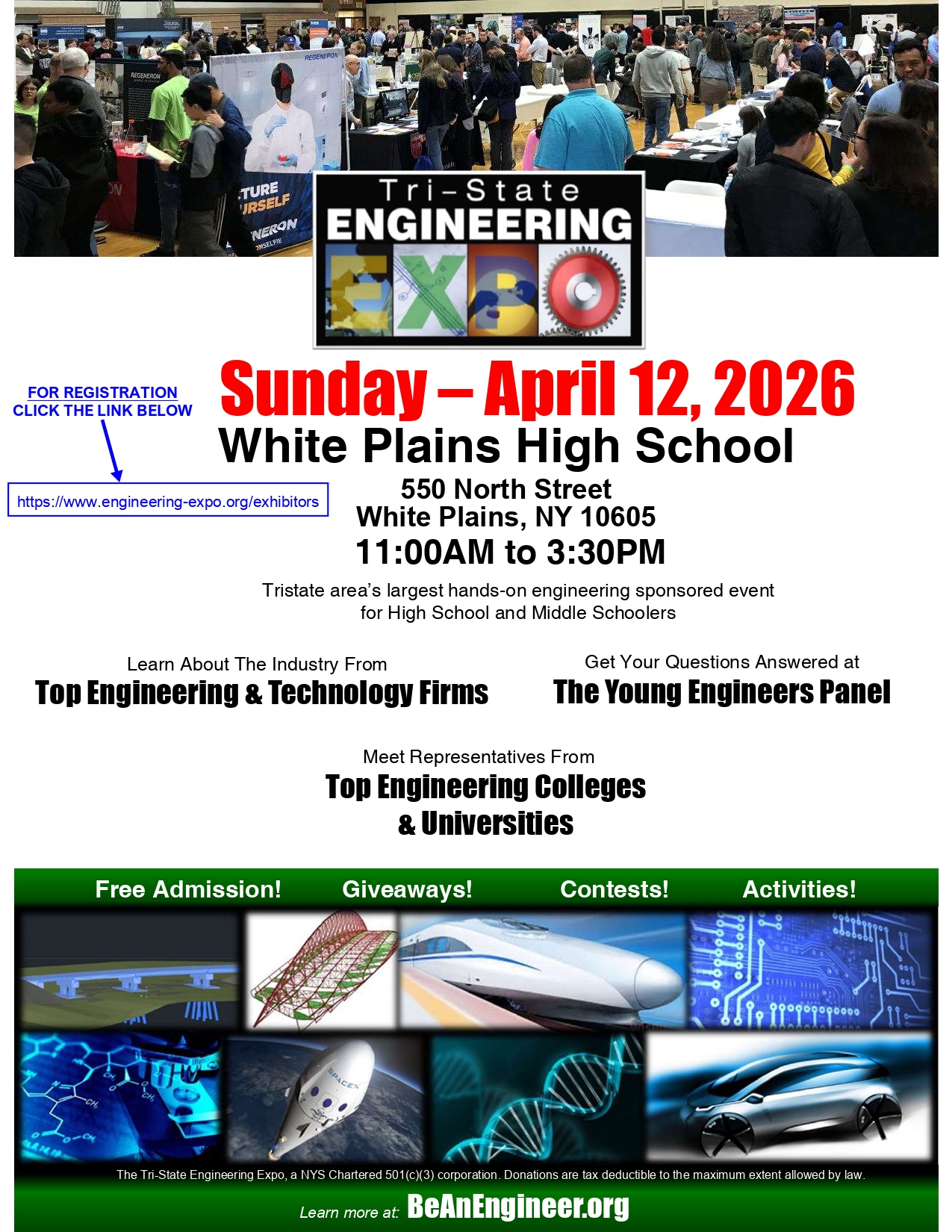 Join us at the Annual Tri-State Engineering EXPO Join us at the Annual Tri-State Engineering EXPO