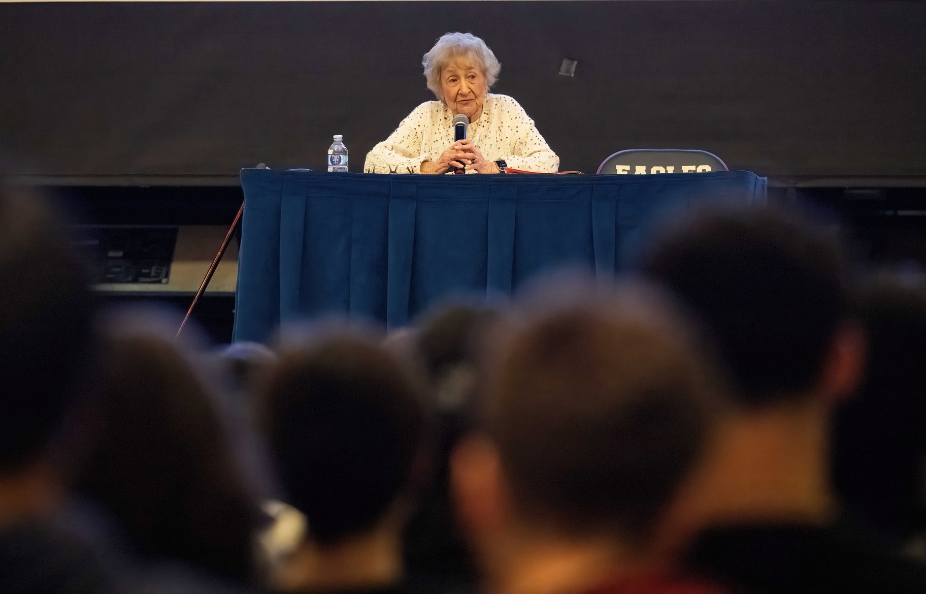 Eastchester Middle School Welcomes Holocaust Survivor Hanne Holsten Eastchester Middle School Welcomes Holocaust Survivor Hanne Holsten