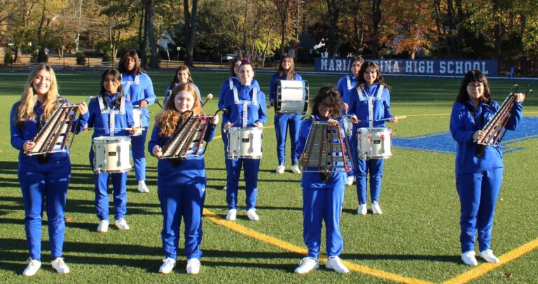Maria Regina HS Marching Band at St. Patrick’s Day Parades in NYC, Yonkers and Mamaroneck