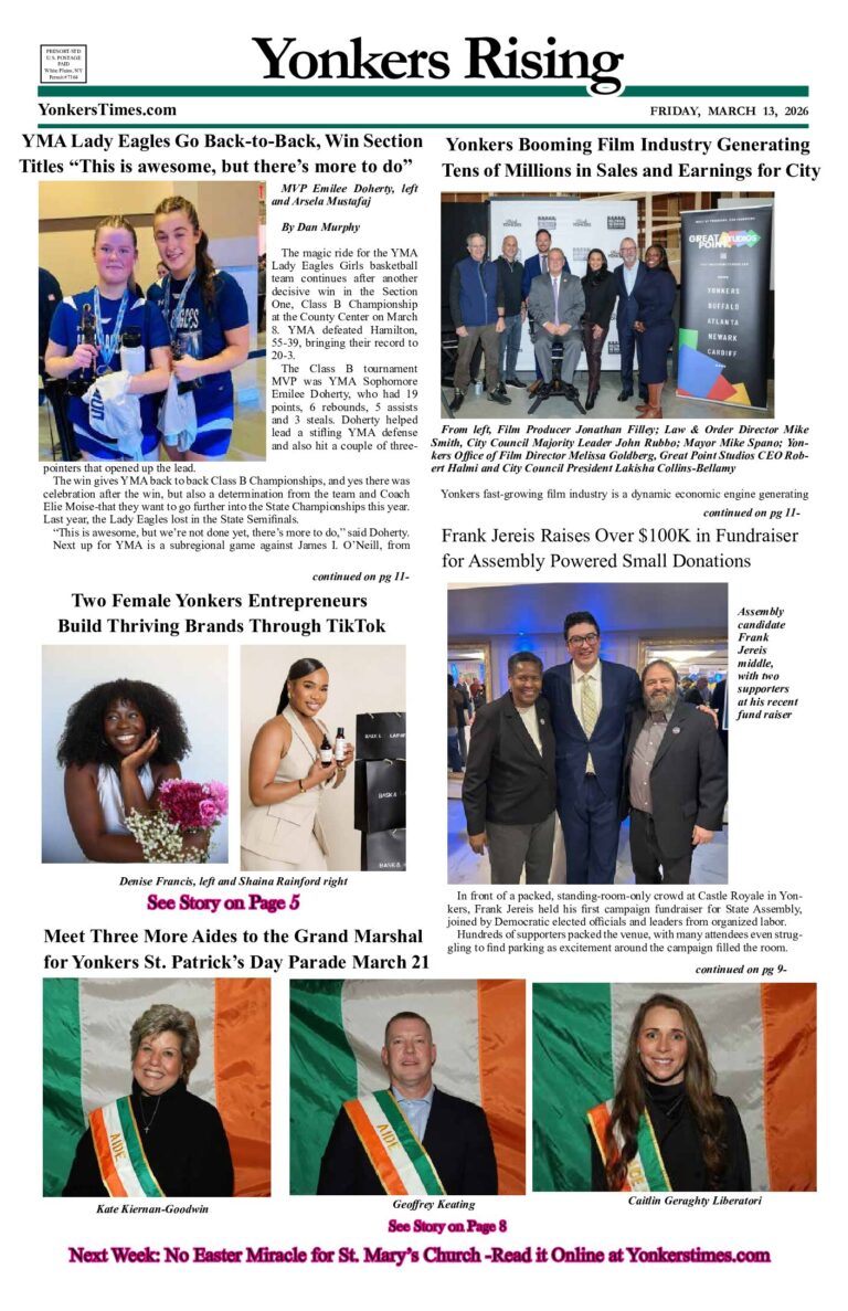 Yonkers Rising March 13, 2026 PDF