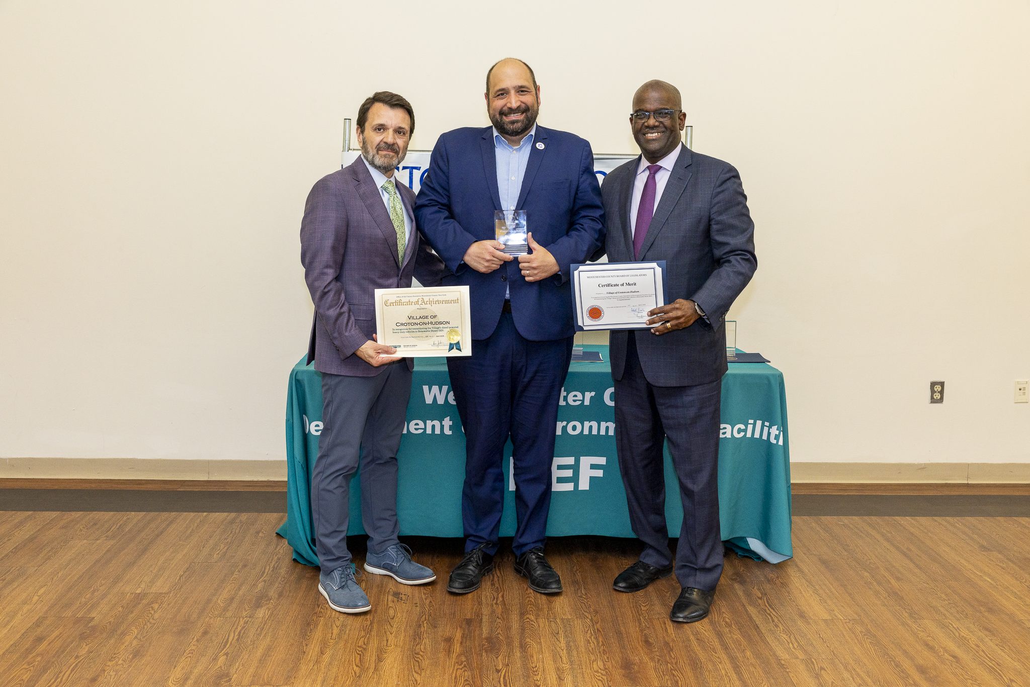 Croton-on-Hudson Earns Westchester County Eco Award for Clean Fuels Leadership Croton-on-Hudson Earns Westchester County Eco Award for Clean Fuels Leadership