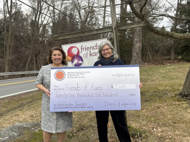Legislator Erika L. Pierce Presents $21,600 to Friends of Karen