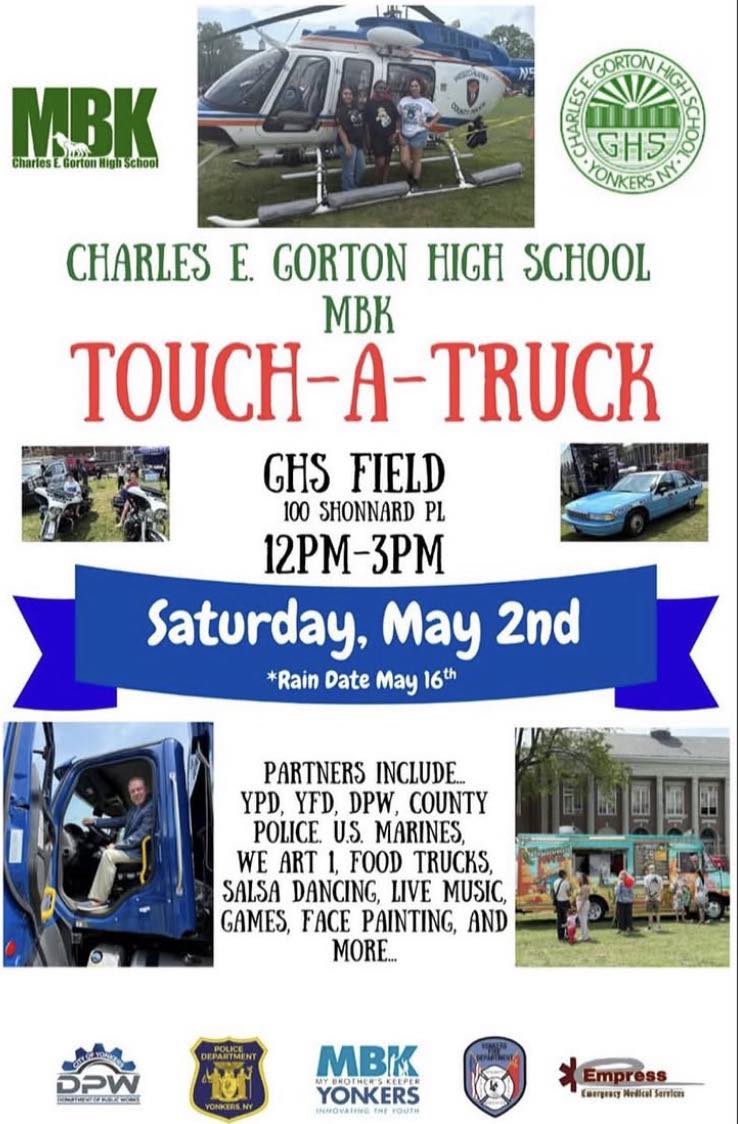 Gorton High School MBK Present Touch A Truck May 2