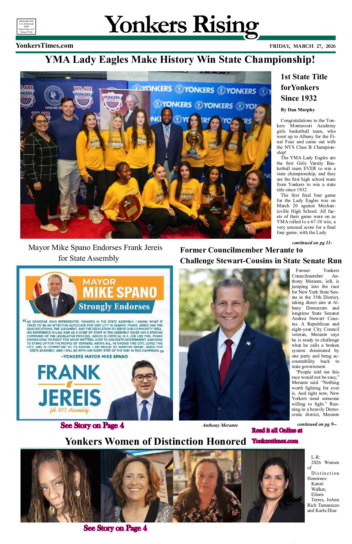 Yonkers Rising March 27, 2026 PDF Yonkers Rising March 27, 2026 PDF