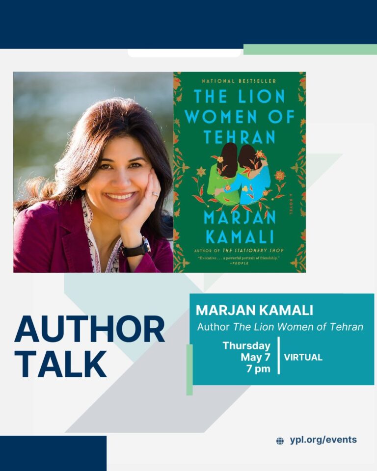 May Author Talk Lineup at the Yonkers Public Library