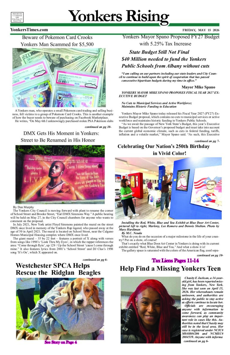Yonkers Rising May 15, 2026 PDF