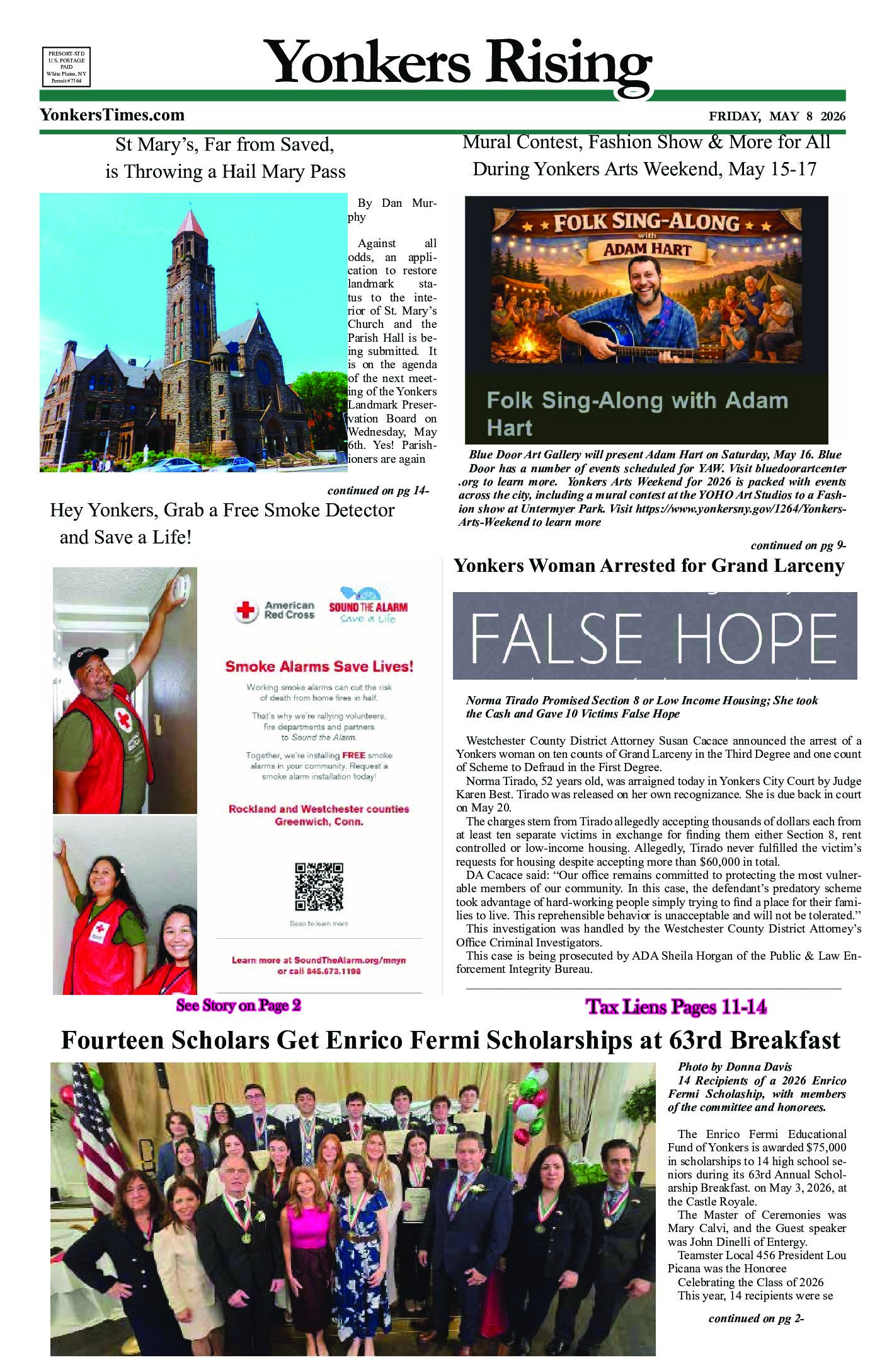 Yonkers Rising May 8, 2026 PDF Yonkers Rising May 8, 2026 PDF