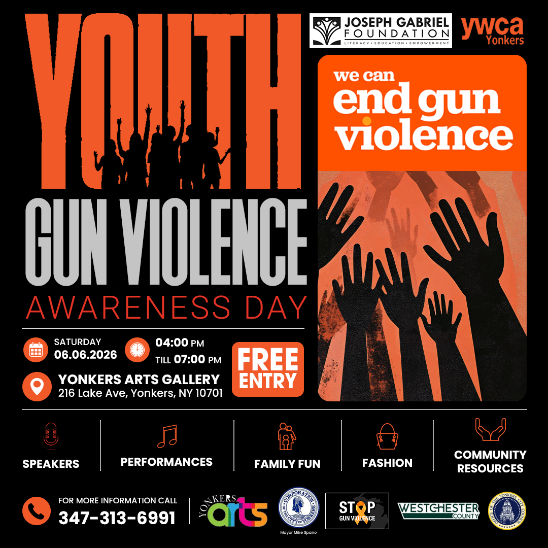 Youth Gun Violence Awareness Day -June 6-Yonkers Arts Gallery Youth Gun Violence Awareness Day -June 6-Yonkers Arts Gallery