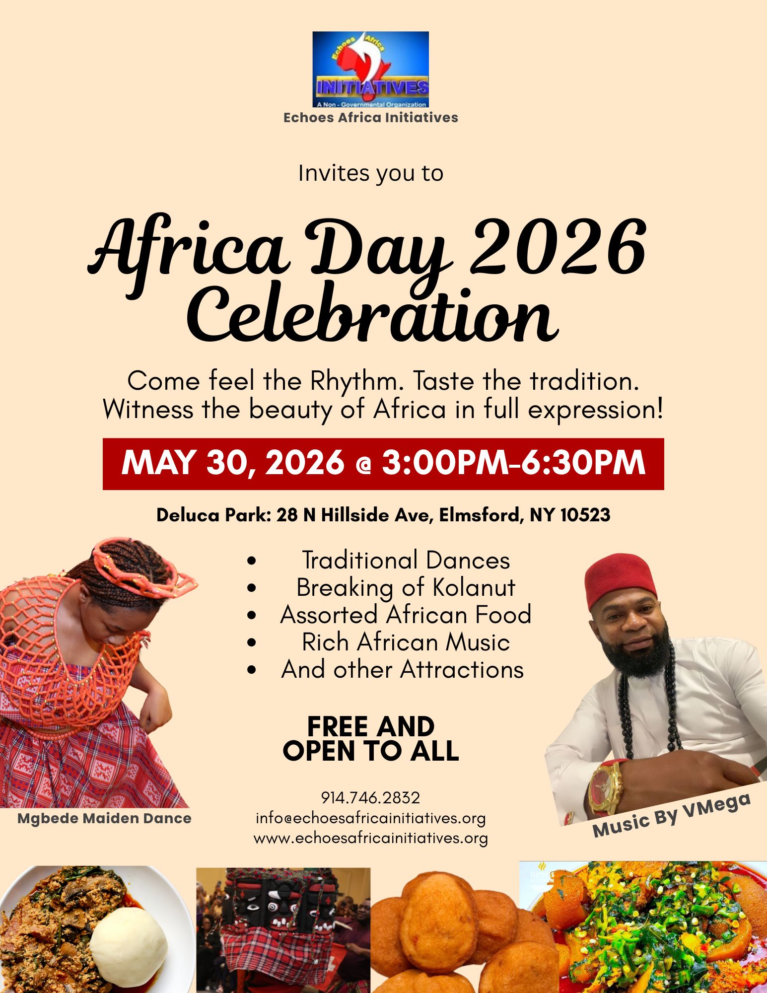 Africa Day 2026 Celebration in Elmsford May 30 Africa Day 2026 Celebration in Elmsford May 30