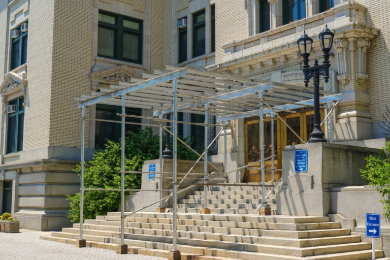 PLEASE PARDON OUR APPEARANCE: YONKERS CITY HALL RENOVATION PROJECT UNDERWAY