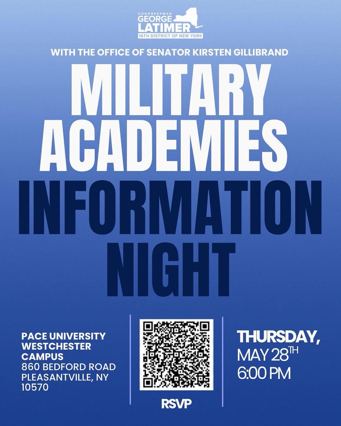 Military Academies Information Night-May 28-Pace University Westchester Military Academies Information Night-May 28-Pace University Westchester