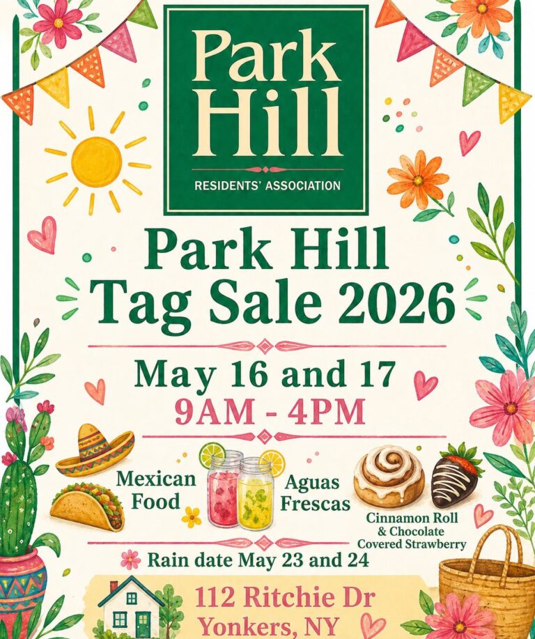 The Park Hill Spring Tag Sale is May 16–17!