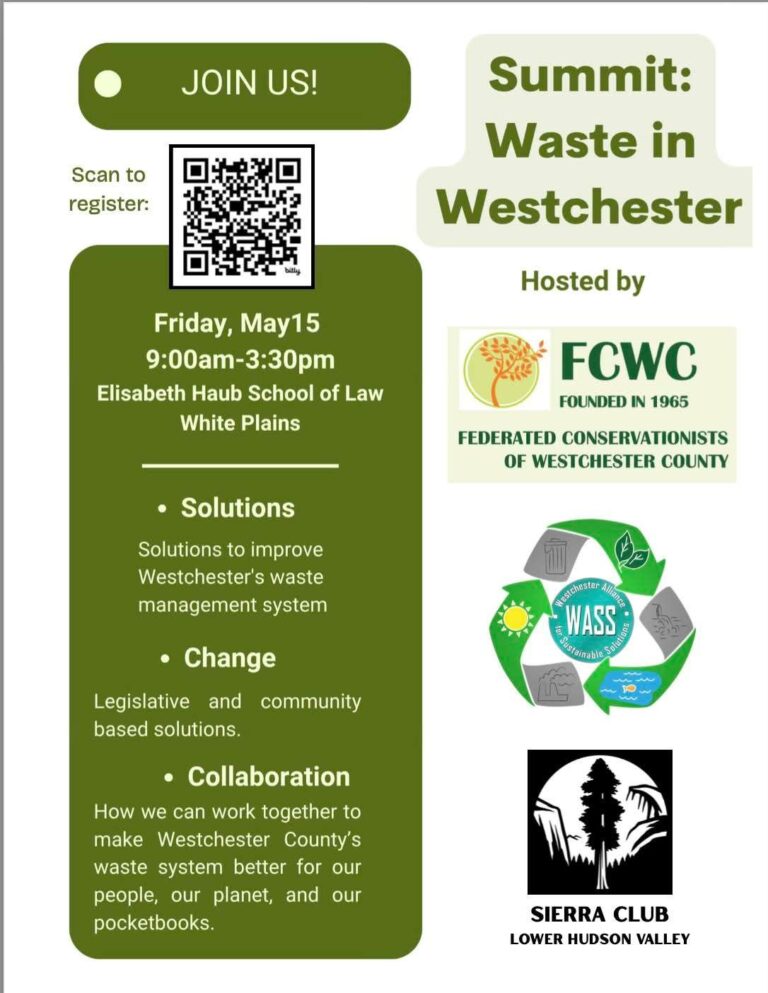 Waste in Westchester Summit-May 15