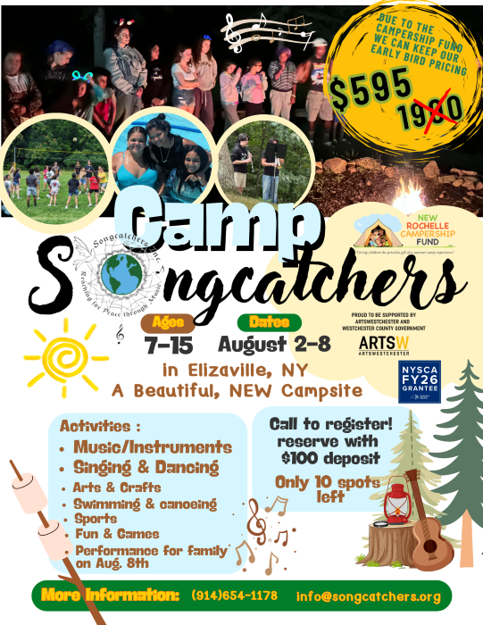 Songcatchers Awarded $25,000 NYSCA Grant Songcatchers Awarded $25,000 NYSCA Grant