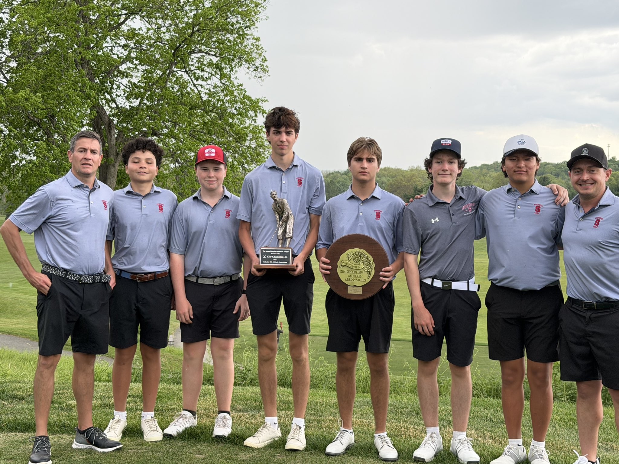 Stepinac Golf Team Wins Back to Back Titles Stepinac Golf Team Wins Back to Back Titles