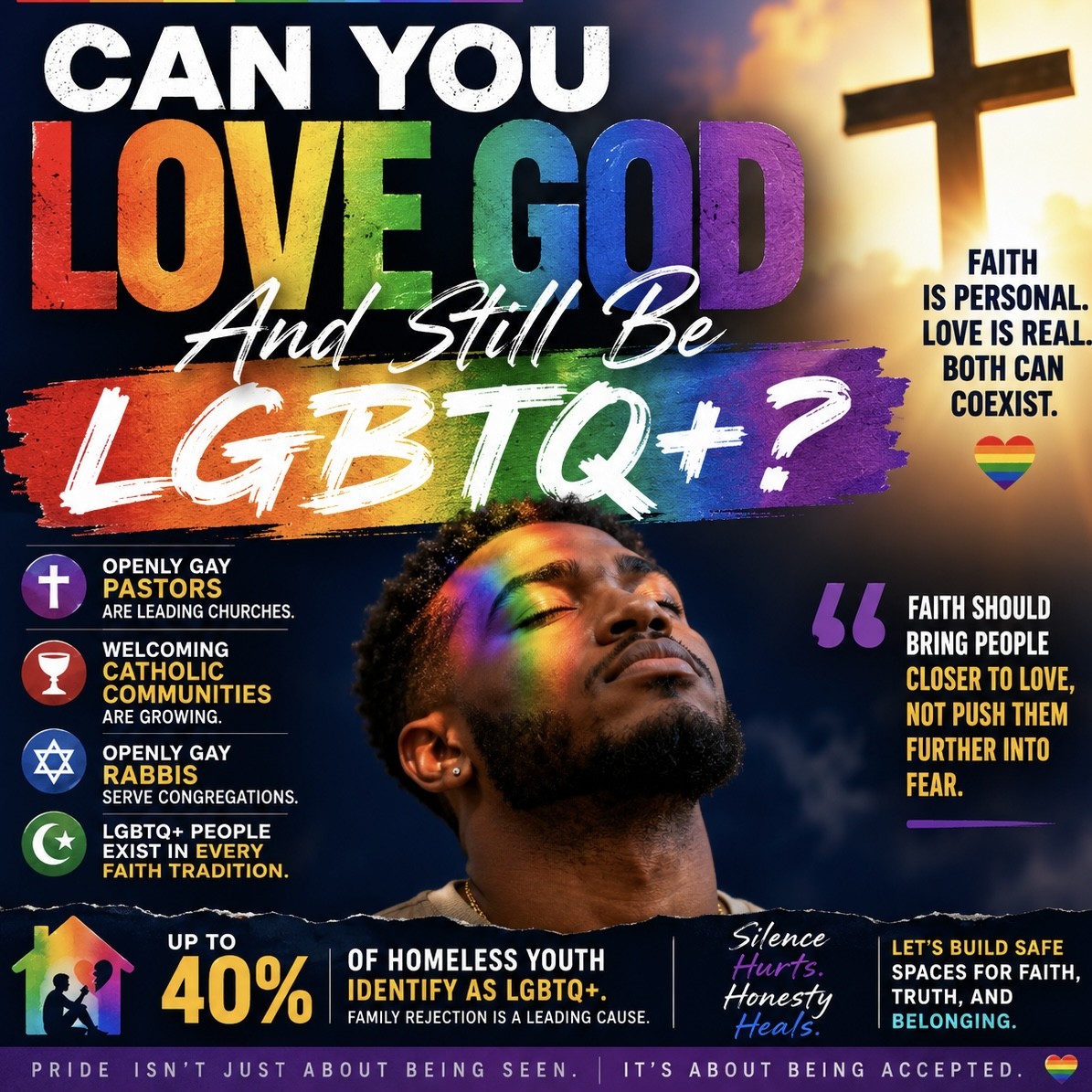 Can You Love God And Still Be LGBTQ+? Can You Love God And Still Be LGBTQ+?