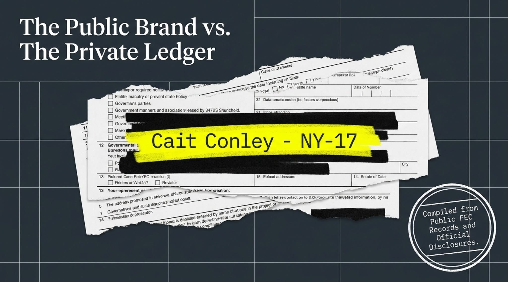 Cait Conley Dossier is an Earthquake for the NY-17 Democratic Primary Cait Conley Dossier is an Earthquake for the NY-17 Democratic Primary