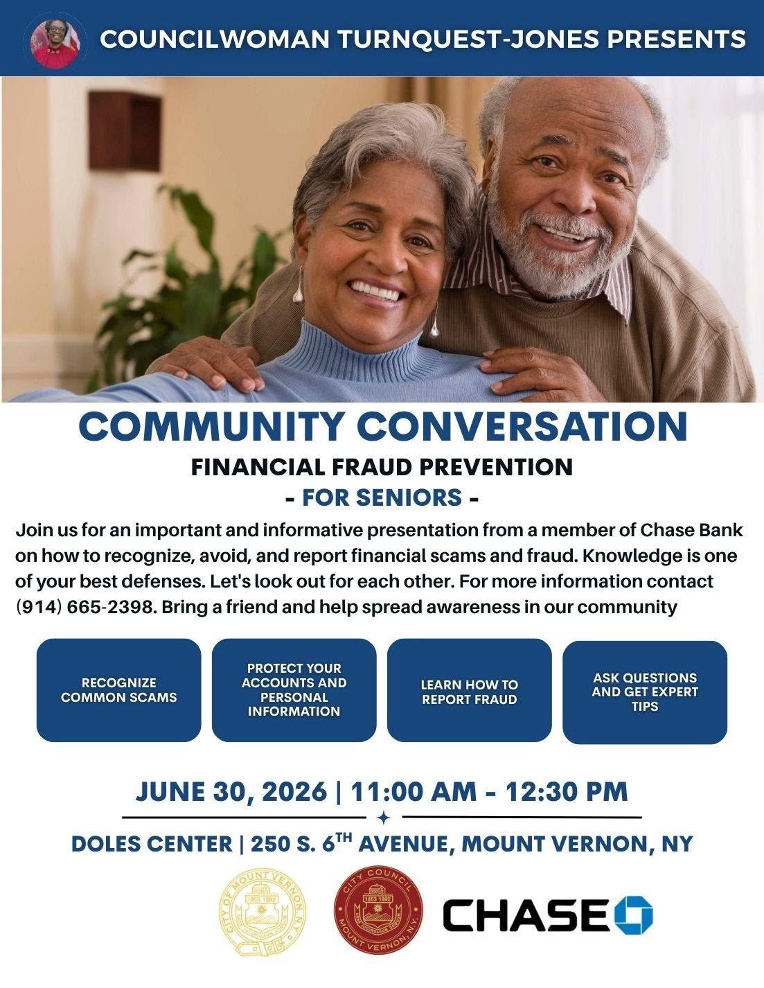 Financial Fraud Prevention for Seniors Financial Fraud Prevention for Seniors