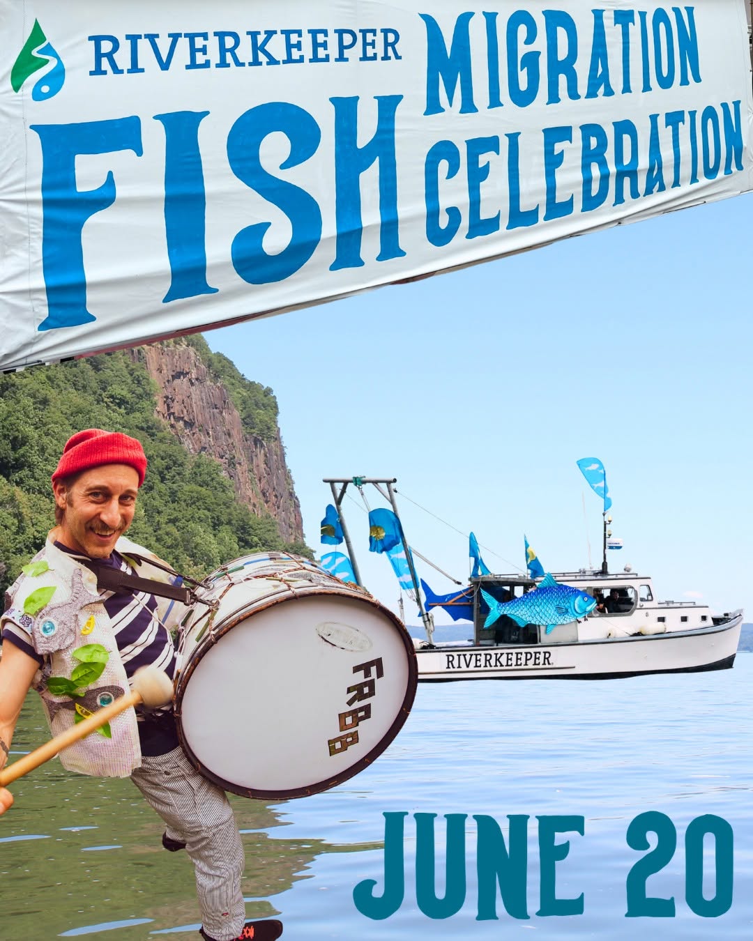 Riverkeeper Fish Migration Celebration-From Yonkers to Newburgh-June 20 Riverkeeper Fish Migration Celebration-From Yonkers to Newburgh-June 20