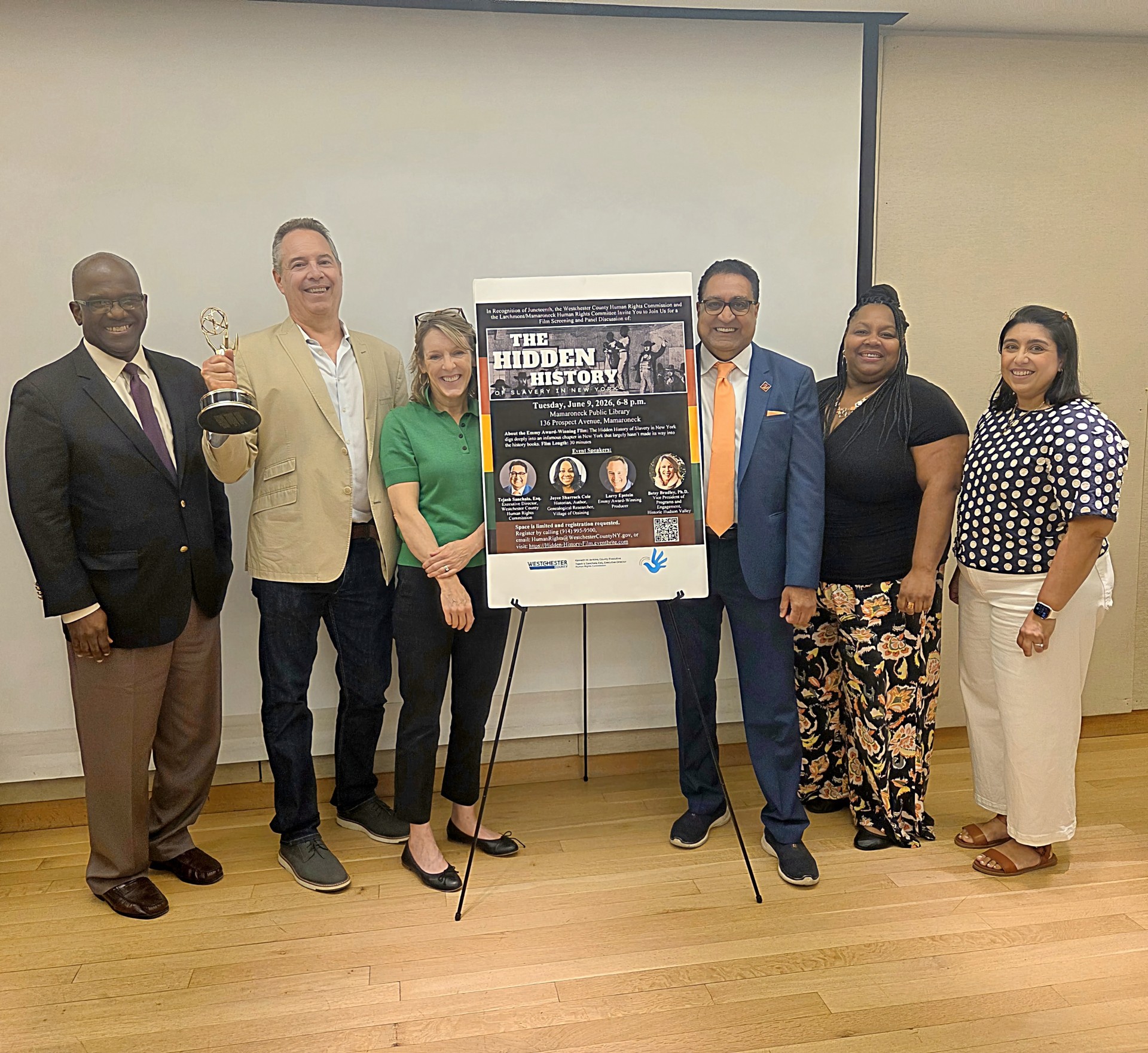 WESTCHESTER COUNTY HUMAN RIGHTS COMMISSION OBSERVES JUNETEENTH WITH SCREENING OF “THE HIDDEN HISTORY OF SLAVERY IN NEW YORK” WESTCHESTER COUNTY HUMAN RIGHTS COMMISSION OBSERVES JUNETEENTH WITH SCREENING OF “THE HIDDEN HISTORY OF SLAVERY IN NEW YORK”
