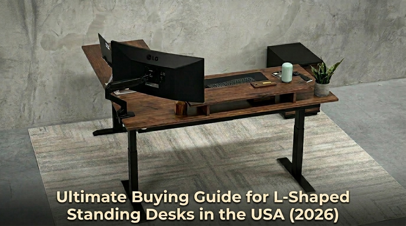 Ultimate Buying Guide for L-Shaped Standing Desks in the USA (2026) Ultimate Buying Guide for L-Shaped Standing Desks in the USA (2026)