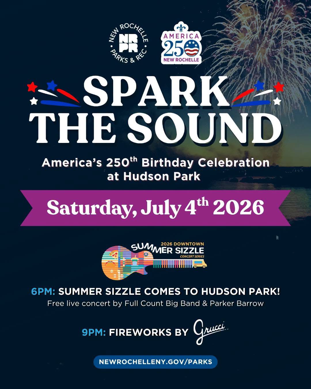 City of New Rochelle Spark the Sound -July 4 Fireworks City of New Rochelle Spark the Sound -July 4 Fireworks