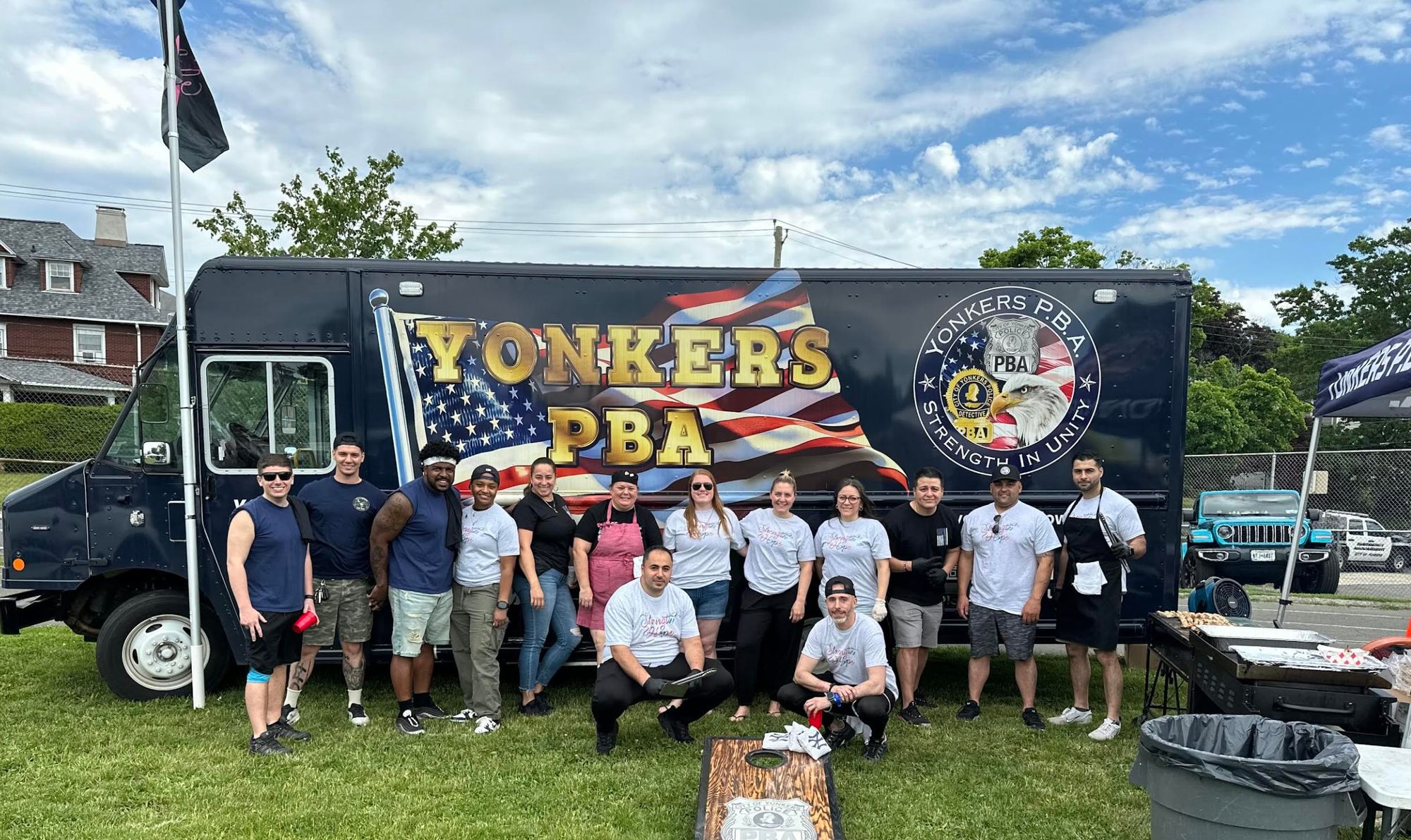 Yonkers PBA Supports Relay For Life at Gorton High School Yonkers PBA Supports Relay For Life at Gorton High School