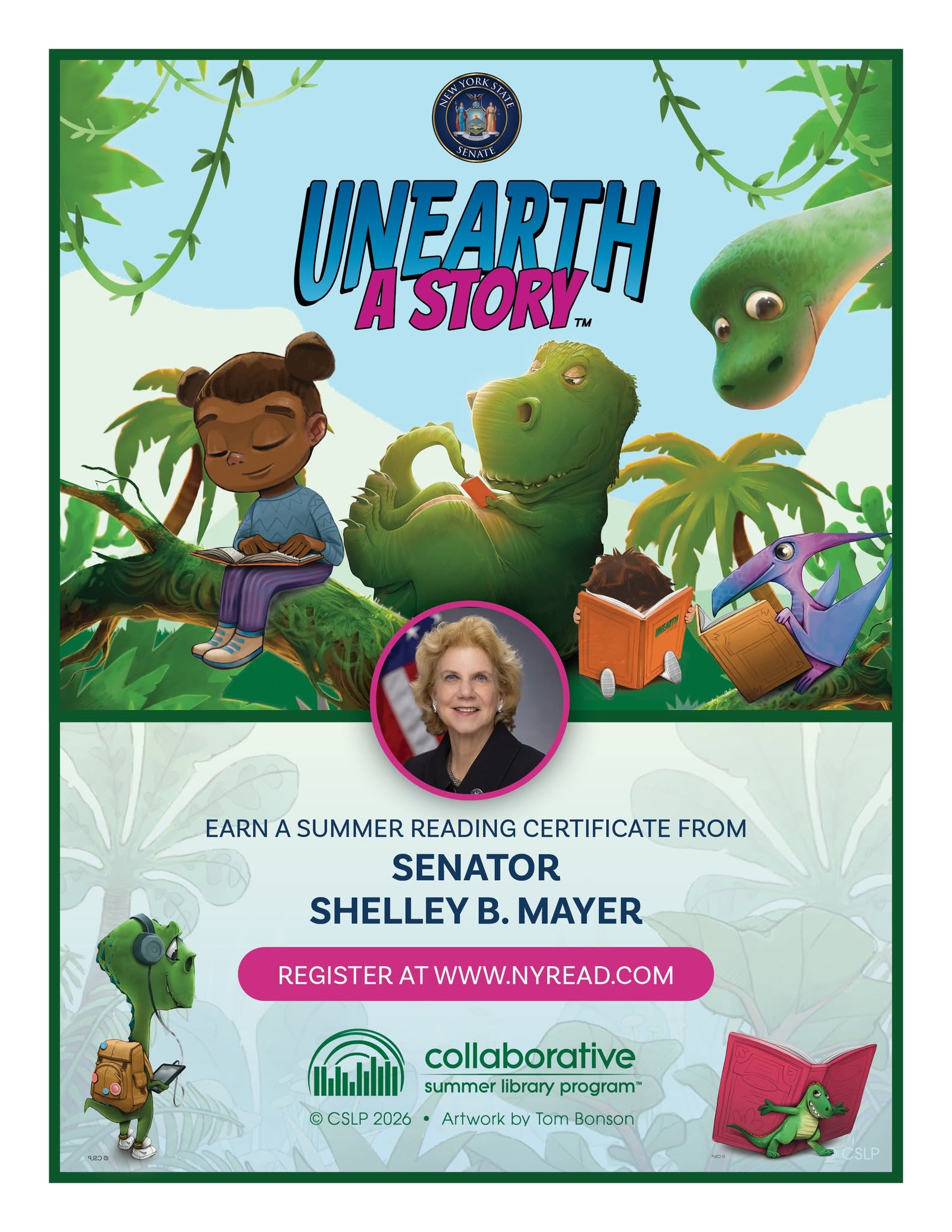 State Senator Shelley Mayer Highlights Summer Reading Challenge for Students State Senator Shelley Mayer Highlights Summer Reading Challenge for Students