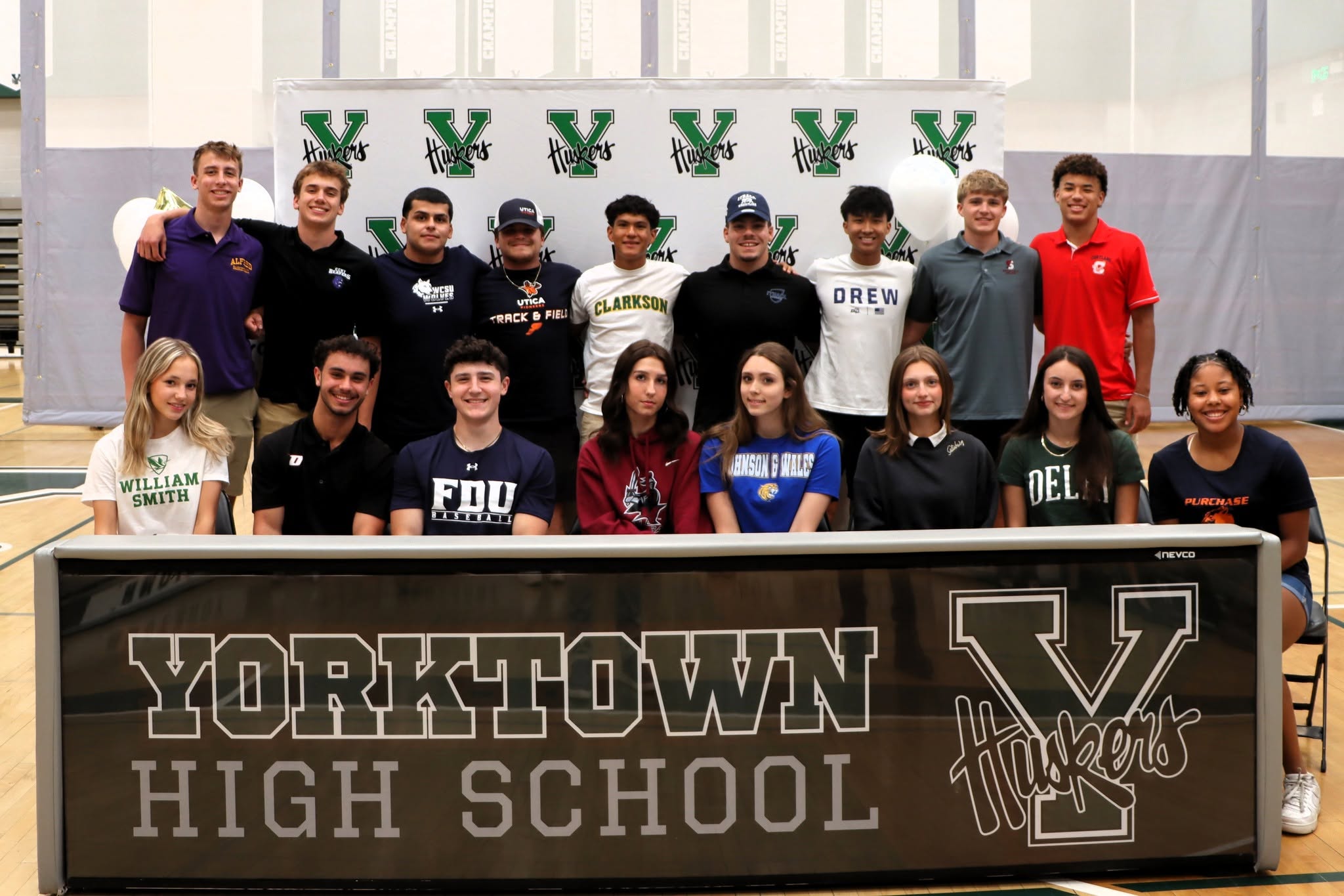 Spring Signing Day at Yorktown High School Spring Signing Day at Yorktown High School