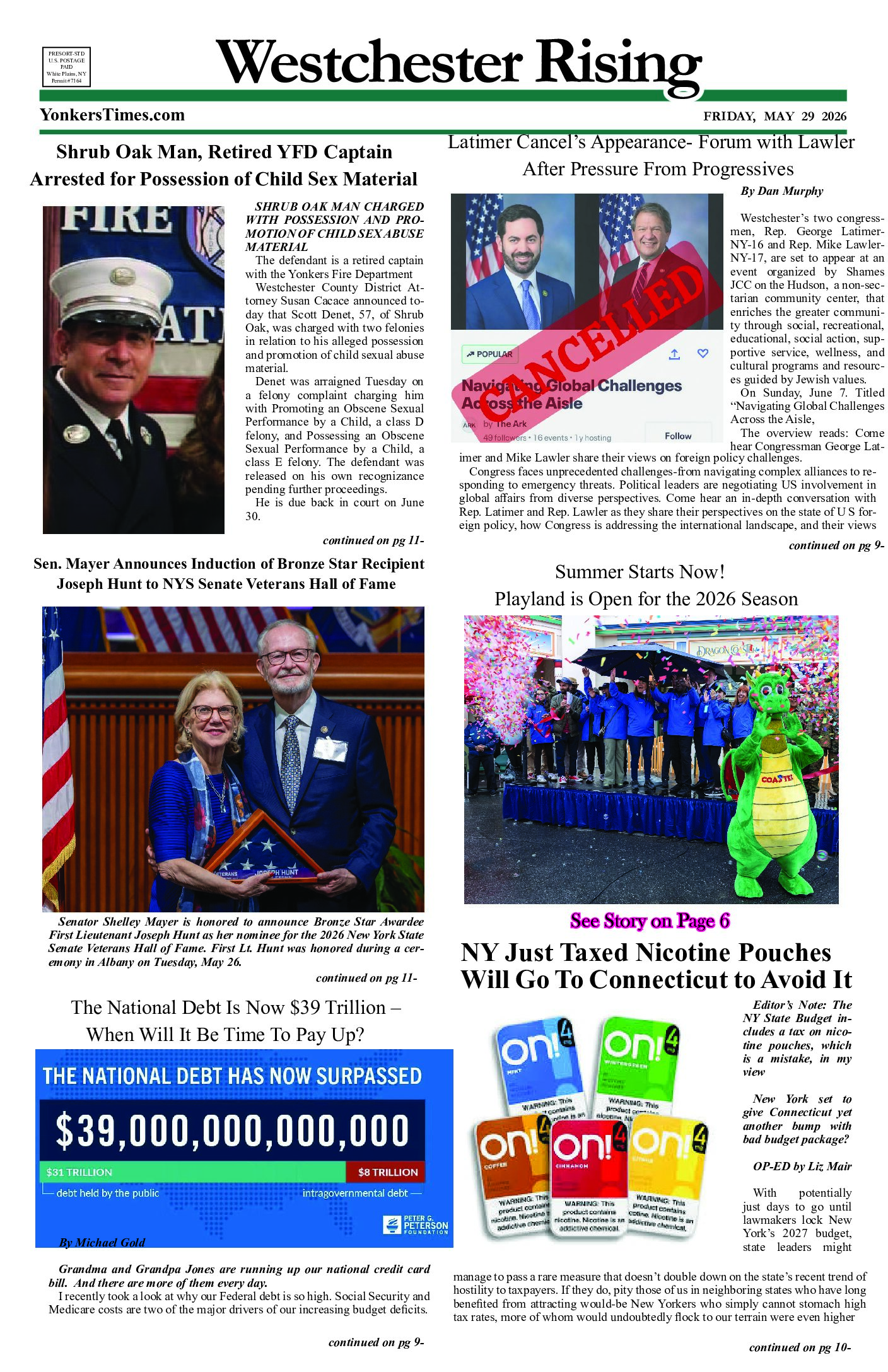 Westchester Rising May 29, 2026 PDF Westchester Rising May 29, 2026 PDF
