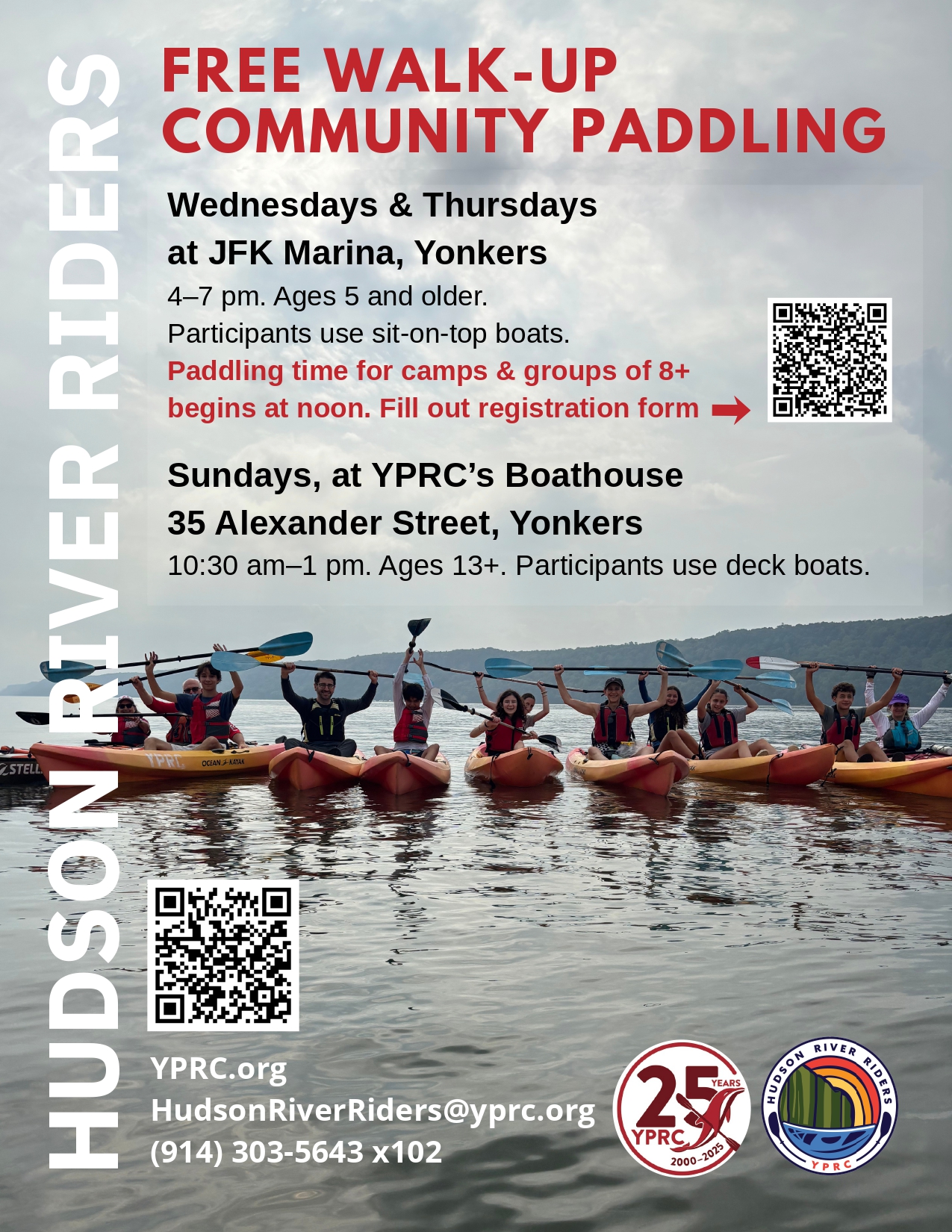 Yonkers Paddling & Rowing Club’s Free Public Paddling Yonkers Paddling & Rowing Club’s Free Public Paddling
