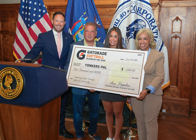 Congratulations Ava Papaleo, the Gatorade Softball Player of the Year, from Yonkers Congratulations Ava Papaleo, the Gatorade Softball Player of the Year, from Yonkers