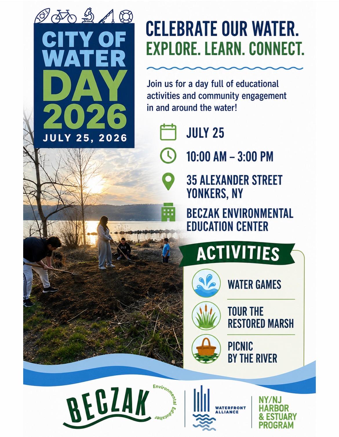 City of Water Day at Bezcak July 25 City of Water Day at Bezcak July 25