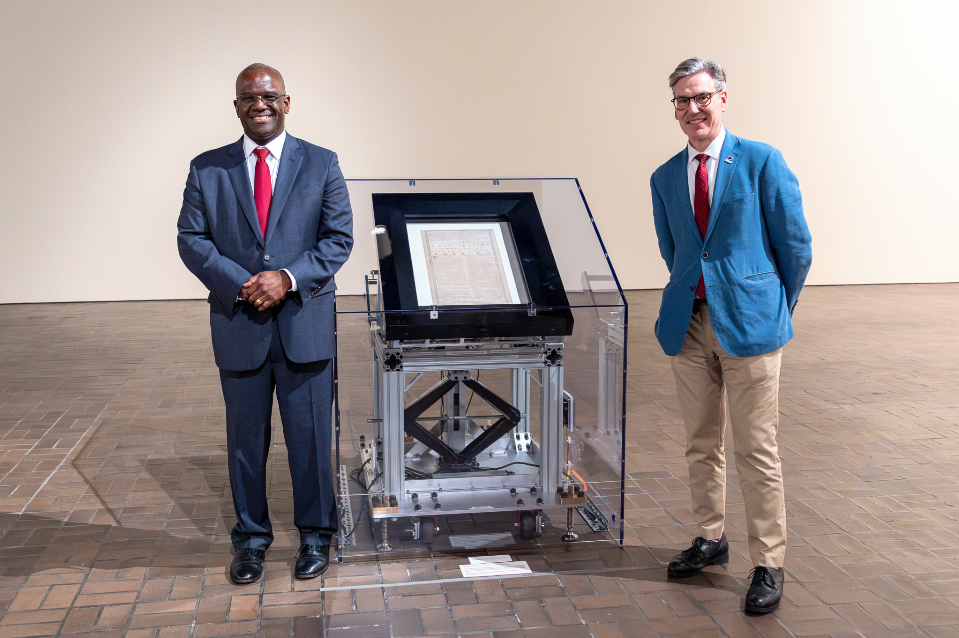 Rare 18th Century Edition of Declaration of Independence on Display at SUNY Purchase Rare 18th Century Edition of Declaration of Independence on Display at SUNY Purchase