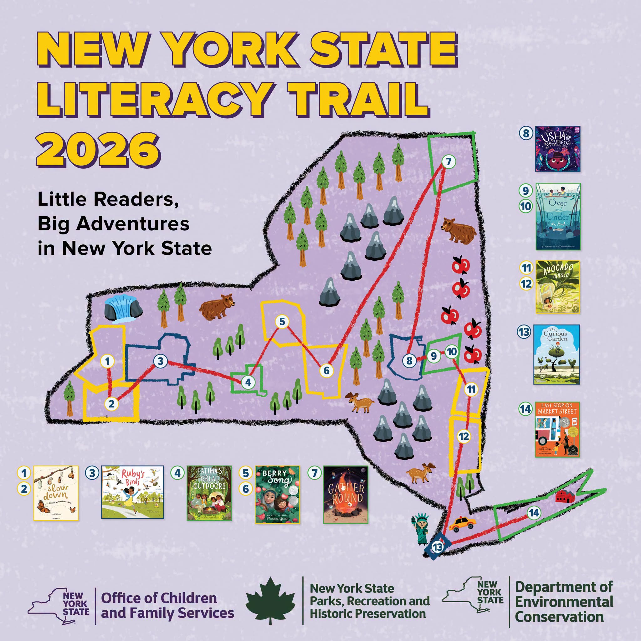 Take a Walk Along The New York State Literacy Trail Take a Walk Along The New York State Literacy Trail