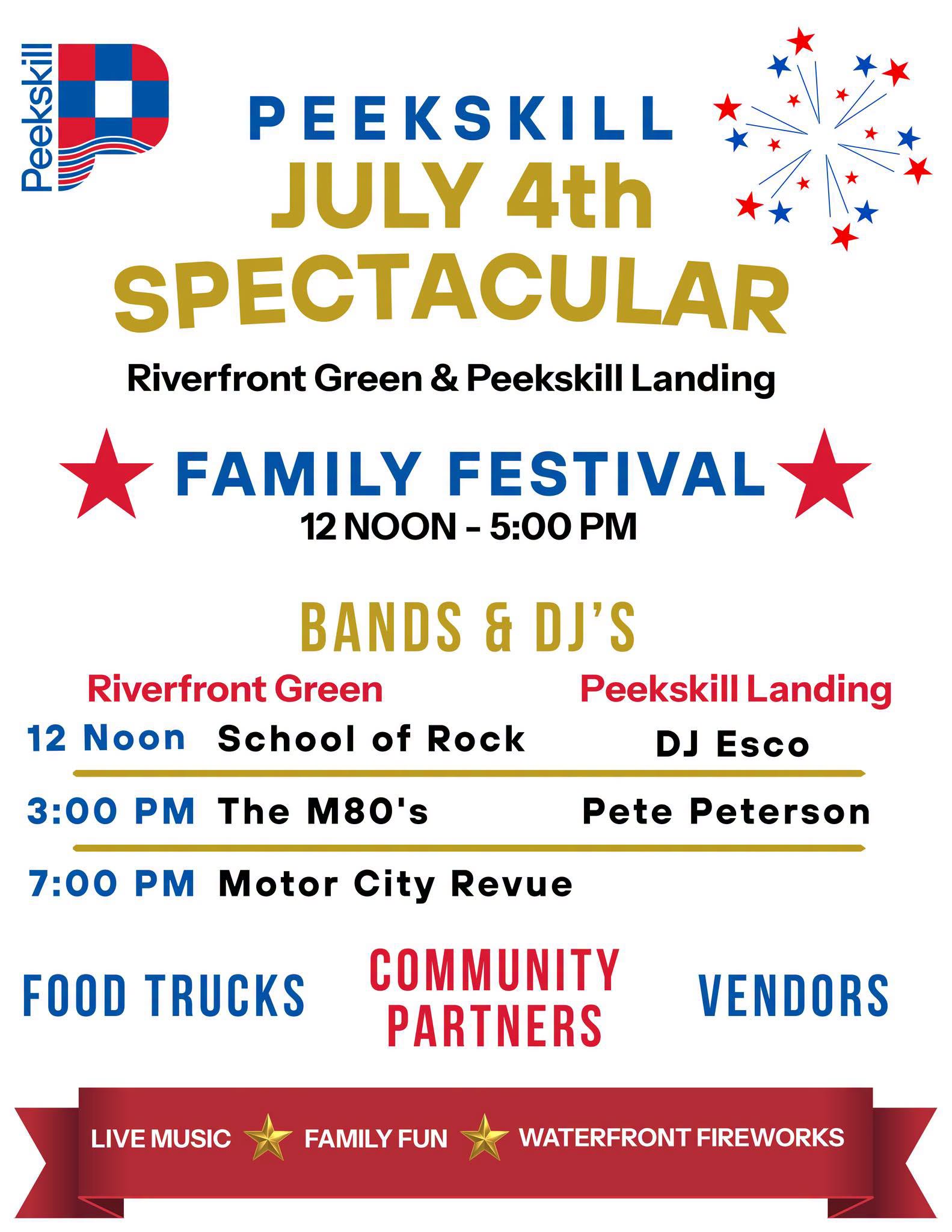 Peekskill July 4th Spectacular Peekskill July 4th Spectacular