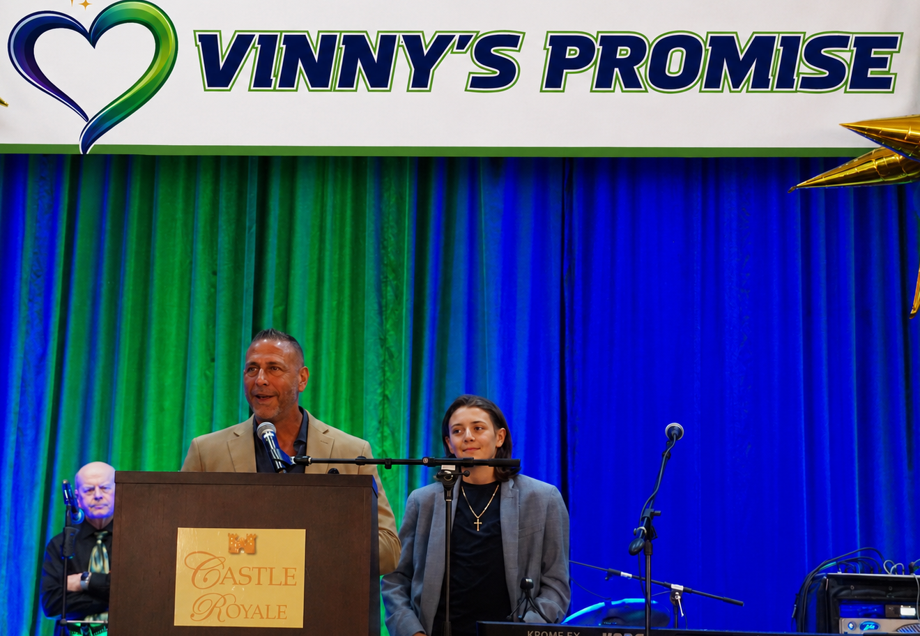 Vinny’s Promise Raises More Than $100,000 at Inaugural Event Vinny’s Promise Raises More Than $100,000 at Inaugural Event