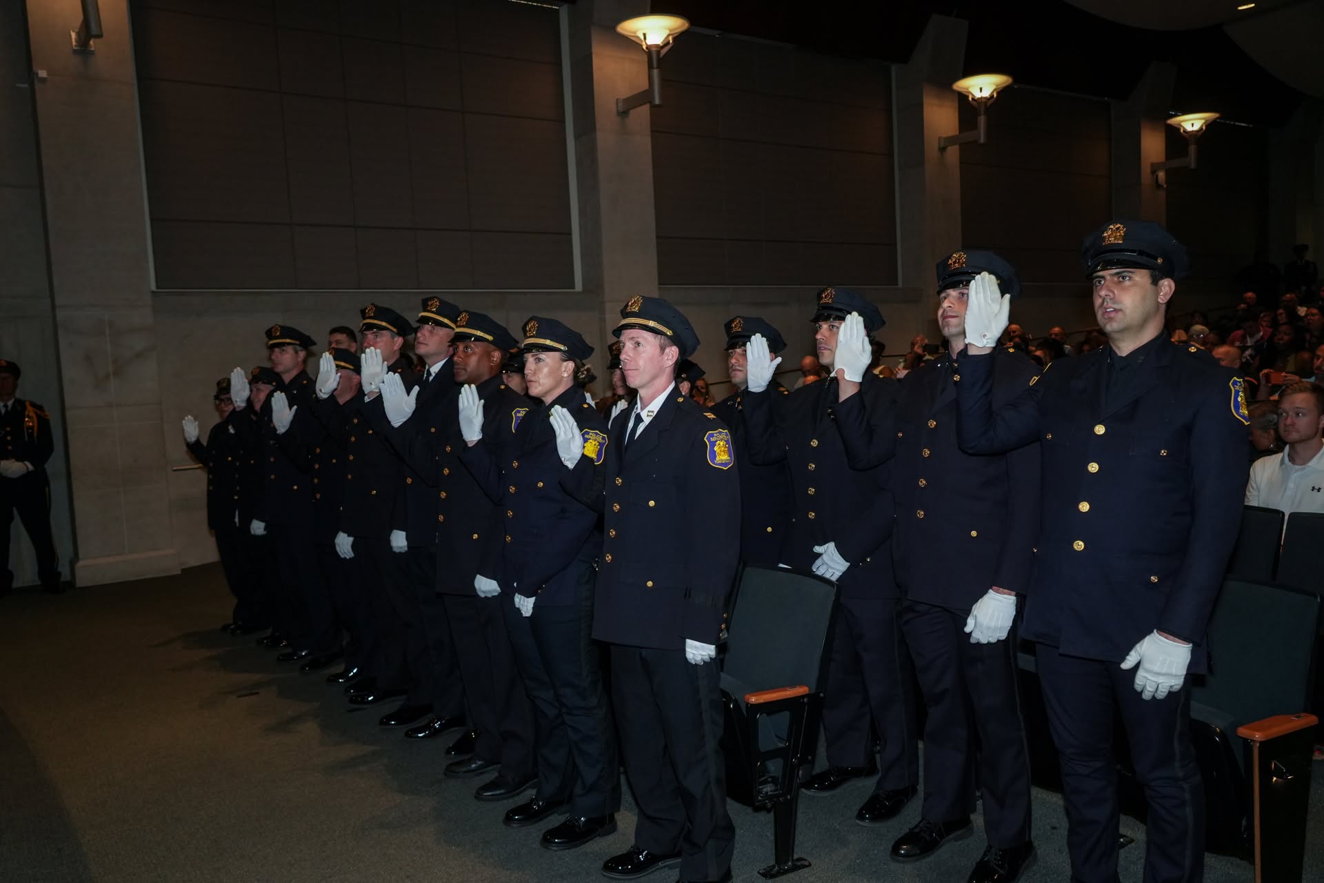 Yonkers Police Department Holds Ceremony Recognizing Promotions and New Hires Yonkers Police Department Holds Ceremony Recognizing Promotions and New Hires
