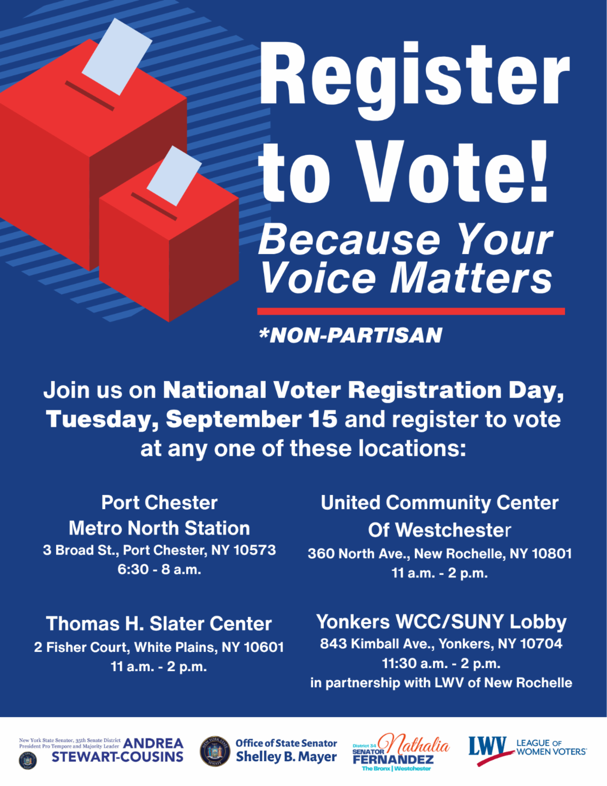 Register to Vote on National Voter Registration Day
